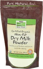 NOW Foods Non Fat Dry Milk Powder Organic, 12-Ounce (Pack of 2) - Image 3